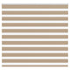 Vidaxl zebra blind 155x100 cm stofbreedte 150,9 cm polyester zandbruin