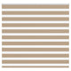 Vidaxl zebra blind 165x100 cm stofbreedte 160,9 cm polyester zandbruin