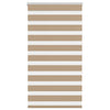 Vidaxl zebra blind 85x150 cm stofbreedte 80,9 cm polyester zandbruin
