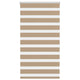 Vidaxl zebra blind 90x150 cm stofbreedte 85,9 cm polyester zandbruin