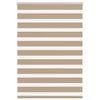 Vidaxl zebra blind 95x150 cm stofbreedte 90,9 cm polyester zandbruin