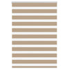 Vidaxl zebra blind 100x150 cm stofbreedte 95,9 cm polyester zandbruin