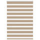 Vidaxl zebra blind 115x150 cm stofbreedte 110,9 cm polyester zandbruin