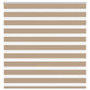 Vidaxl zebra blind 150x150 cm stofbreedte 145,9 cm polyester zandbruin