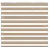 Vidaxl zebra blind 160x150 cm stofbreedte 155,9 cm polyester zandbruin