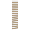 Vidaxl zebra blind 60x200 cm stofbreedte 55,9 cm polyester zandbruin