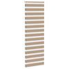 Vidaxl zebra blind 80x200 cm stofbreedte 75,9 cm polyester zandbruin