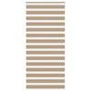 Vidaxl zebra blind 110x200 cm stofbreedte 105,9 cm polyester zandbruin