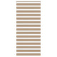 Vidaxl zebra blind 115x200 cm stofbreedte 110,9 cm polyester zandbruin