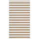 Vidaxl zebra blind 120x200 cm stofbreedte 115,9 cm polyester zandbruin