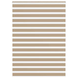 Vidaxl zebra blind 155x200 cm stofbreedte 150,9 cm polyester zandbruin - afbeelding 2