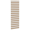 Vidaxl zebra blind 90x230 cm stofbreedte 85,9 cm polyester zandbruin