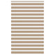 Vidaxl zebra blind 145x230 cm stofbreedte 140,9 cm polyester zandbruin