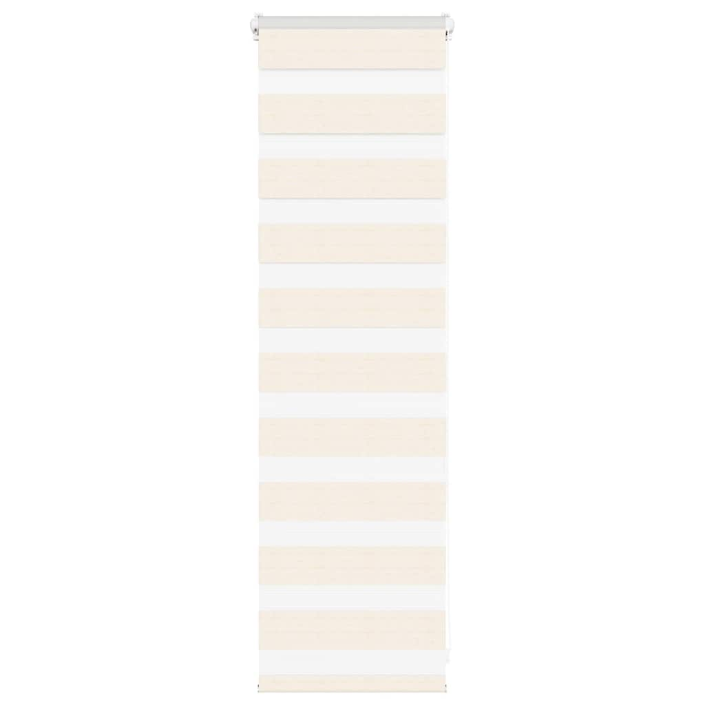 Vidaxl zebra rolgordijn 45x100 cm stofbreedte 40,9 cm marmerbeige