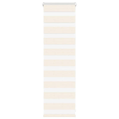 Vidaxl zebra rolgordijn 45x100 cm stofbreedte 40,9 cm marmerbeige