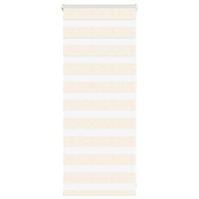 Vidaxl zebra rolgordijn 55x100 cm stofbreedte 50,9 cm marmerbeige