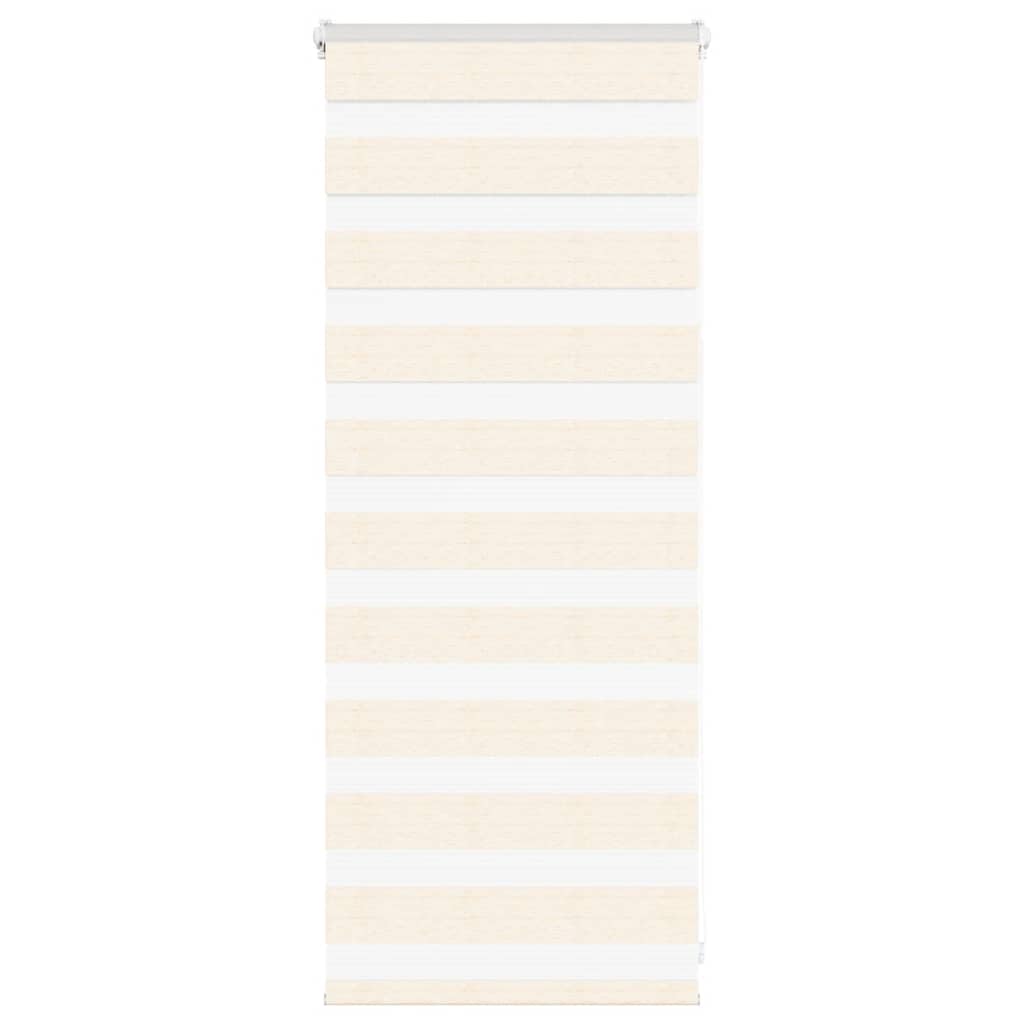Vidaxl zebra rolgordijn 55x100 cm stofbreedte 50,9 cm marmerbeige