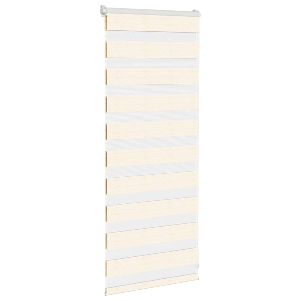 Vidaxl zebra rolgordijn 55x100 cm stofbreedte 50,9 cm marmerbeige