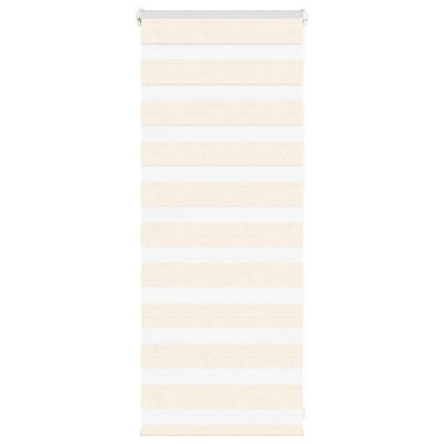 Vidaxl zebra rolgordijn 65x100 cm stofbreedte 60,9 cm marmerbeige