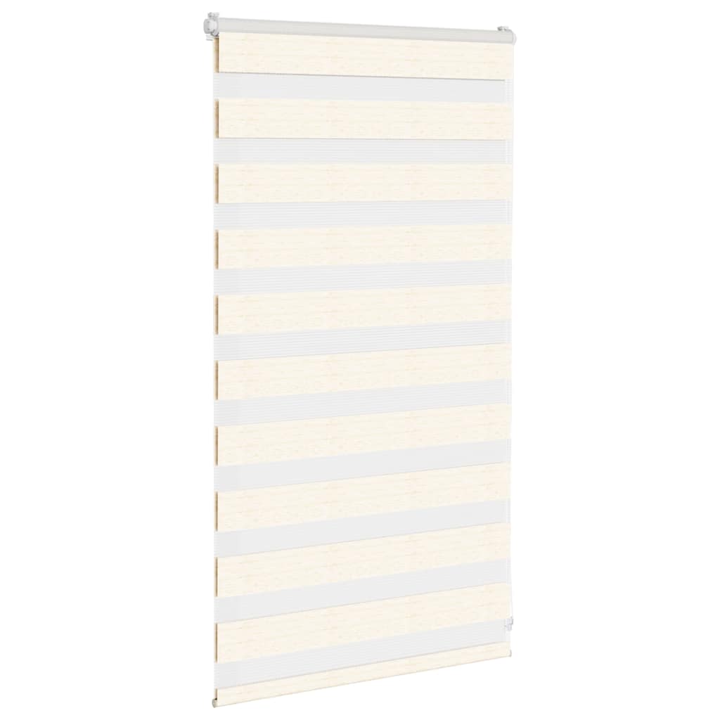 Vidaxl zebra rolgordijn 70x100 cm stofbreedte 65,9 cm marmerbeige