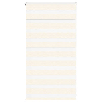 Vidaxl zebra rolgordijn 75x100 cm stofbreedte 70,9 cm marmerbeige