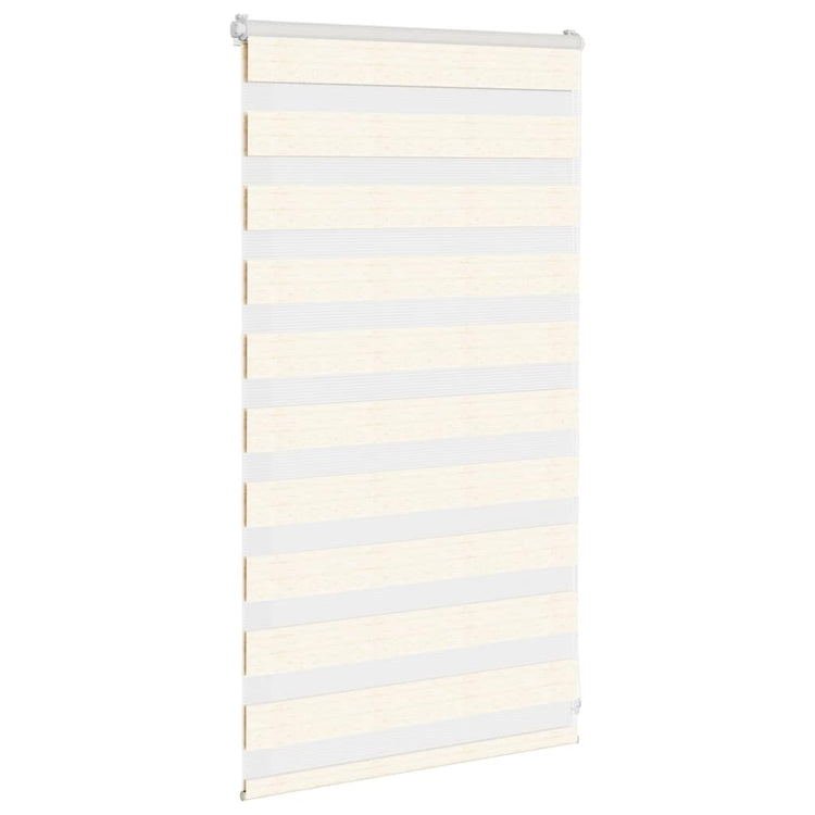 Vidaxl zebra rolgordijn 75x100 cm stofbreedte 70,9 cm marmerbeige