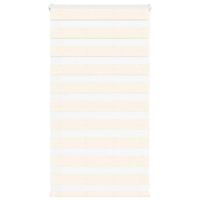 Vidaxl zebra rolgordijn 80x100 cm stofbreedte 75,9 cm marmerbeige