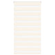 Vidaxl zebra rolgordijn 80x100 cm stofbreedte 75,9 cm marmerbeige