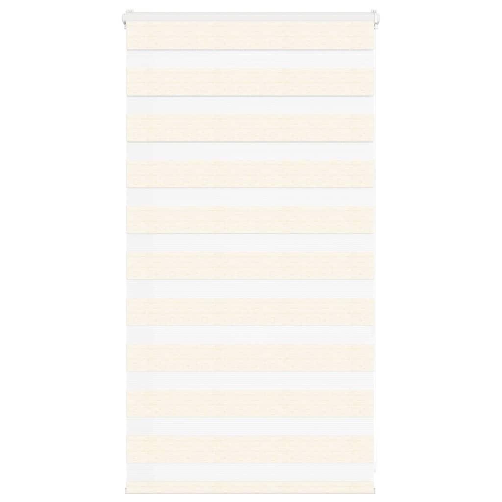 Vidaxl zebra rolgordijn 85x100 cm stofbreedte 80,9 cm marmerbeige