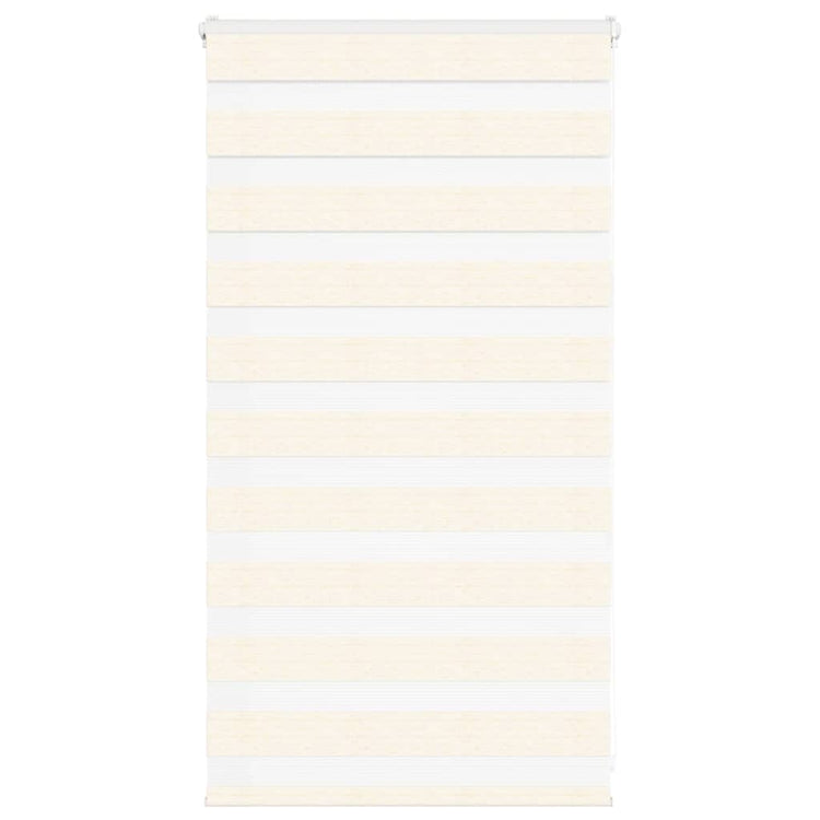 Vidaxl zebra rolgordijn 85x100 cm stofbreedte 80,9 cm marmerbeige