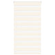 Vidaxl zebra rolgordijn 85x100 cm stofbreedte 80,9 cm marmerbeige