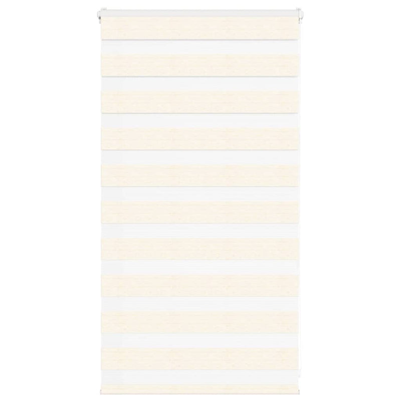 Vidaxl zebra rolgordijn 85x100 cm stofbreedte 80,9 cm marmerbeige