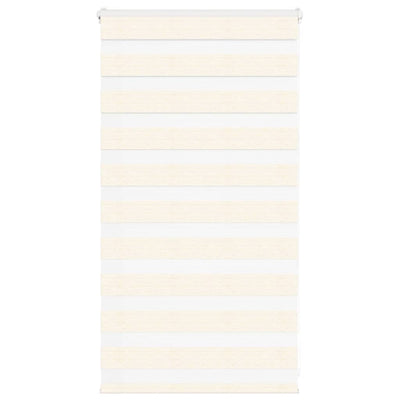 Vidaxl zebra rolgordijn 85x100 cm stofbreedte 80,9 cm marmerbeige