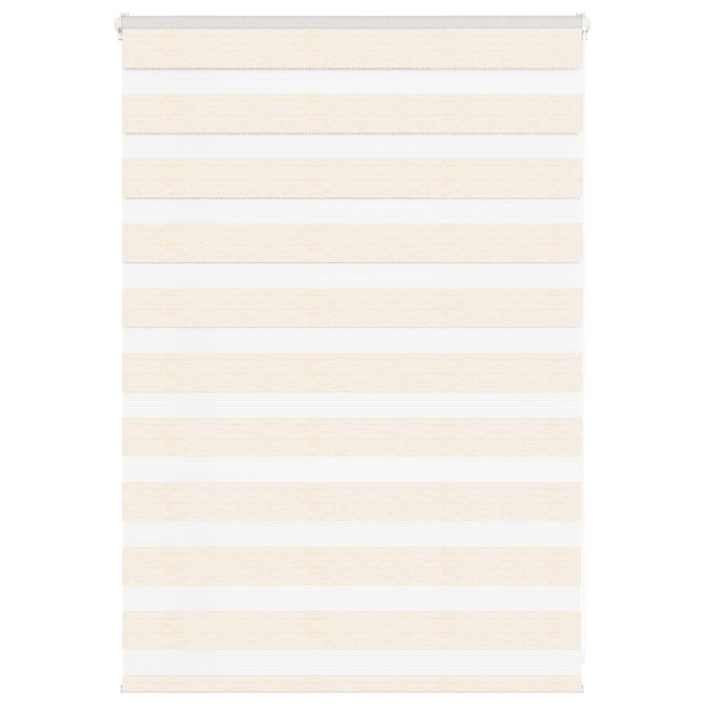 Vidaxl zebra rolgordijn 95x100 cm stofbreedte 90,9 cm marmerbeige