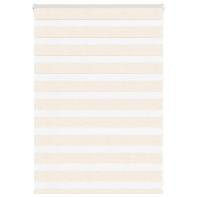 Vidaxl zebra rolgordijn 95x100 cm stofbreedte 90,9 cm marmerbeige