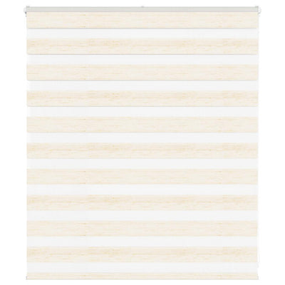 Vidaxl zebra rolgordijn 120x100 cm stofbreedte 115,9 cm marmerbeige