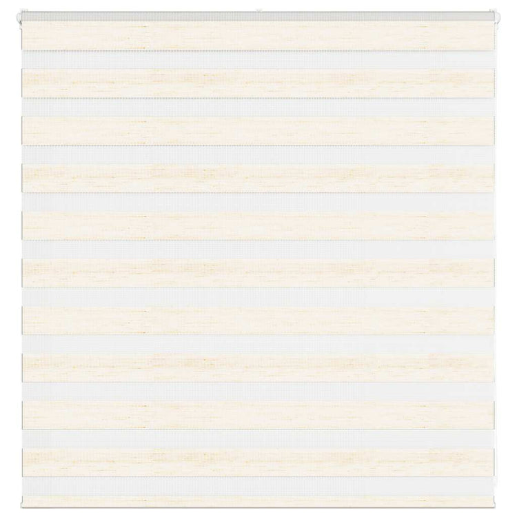 Vidaxl zebra rolgordijn 140x100 cm stofbreedte 135,9 cm marmerbeige