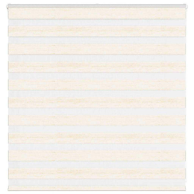 Vidaxl zebra rolgordijn 145x100 cm stofbreedte 140,9 cm marmerbeige