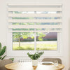 Vidaxl zebra rolgordijn 150x100 cm stofbreedte 145,9 cm marmerbeige