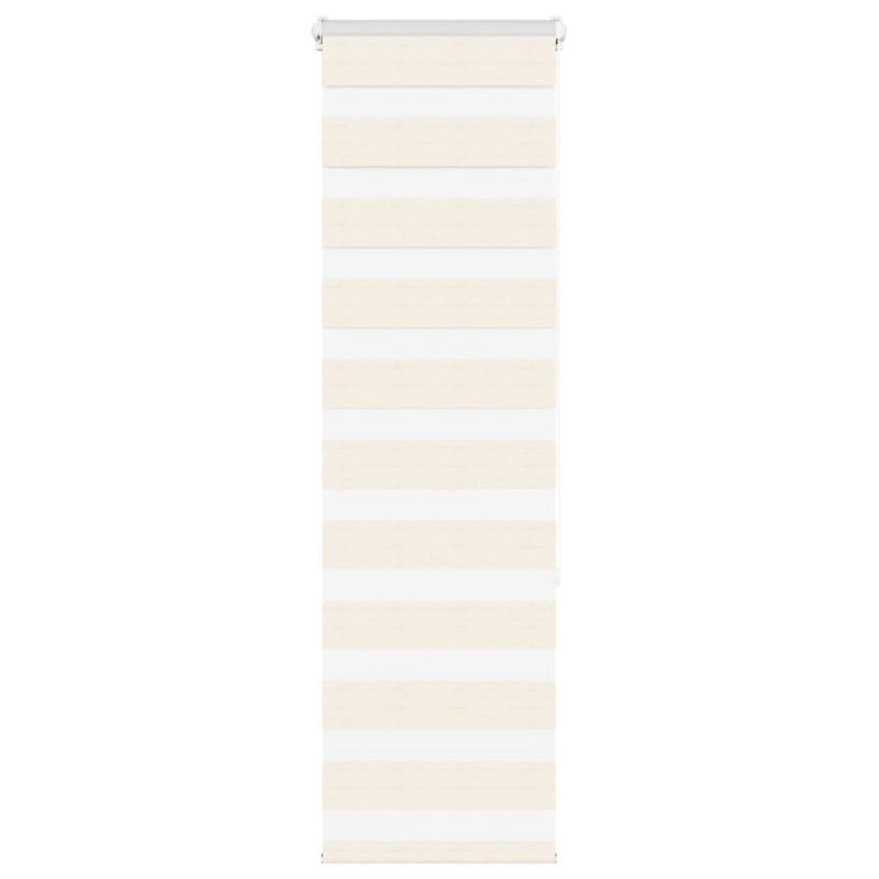 Vidaxl zebra blind 40x150 cm stofbreedte 35,9 cm polyester marmerbeige