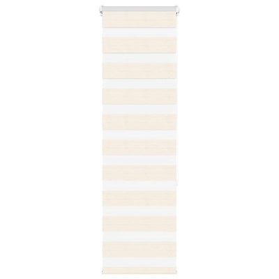 Vidaxl zebra blind 50x150 cm stofbreedte 55,9 cm polyester marmerbeige