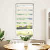 Vidaxl zebra blind 55x150 cm stofbreedte 50,9 cm polyester marmerbeige