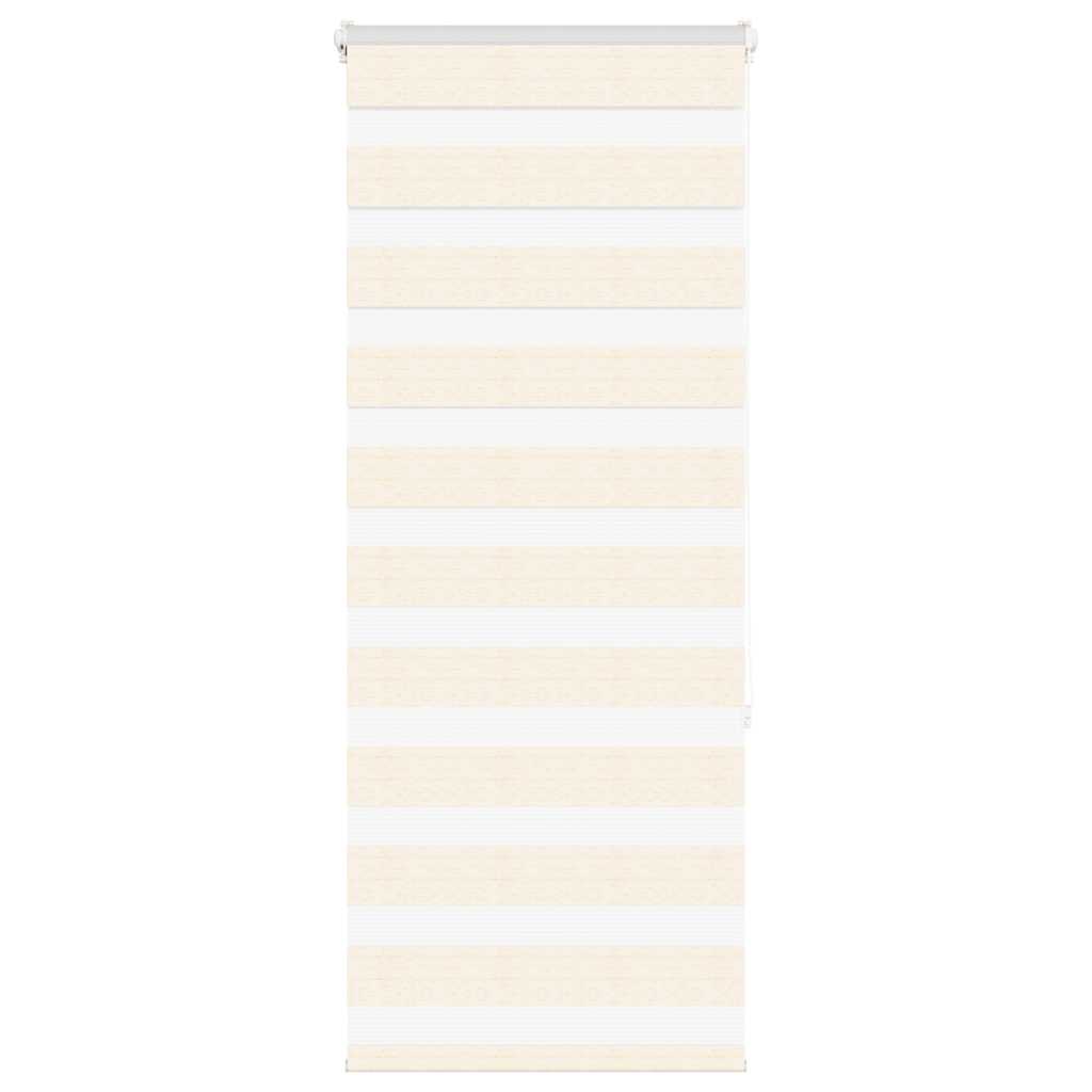 Vidaxl zebra blind 60x150 cm stofbreedte 55,9 cm polyester marmerbeige