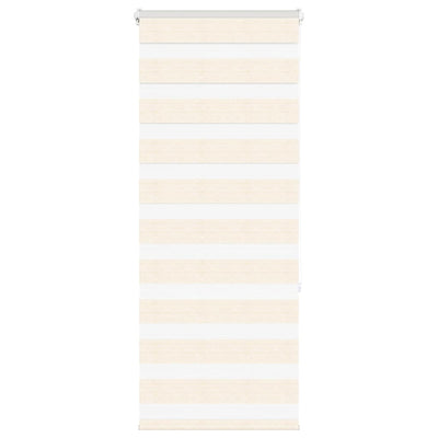 Vidaxl zebra rolgordijn 65x150 cm stofbreedte 60,9 cm marmerbeige