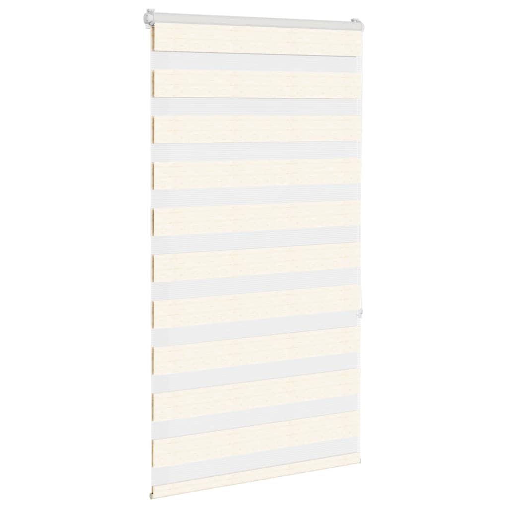 Vidaxl zebra rolgordijn 75x150 cm stofbreedte 70,9 cm marmerbeige