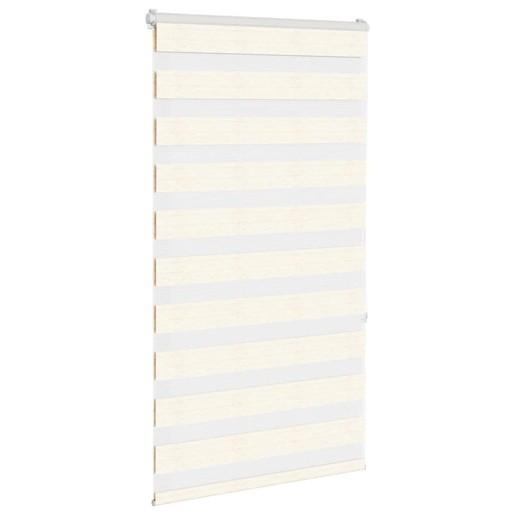 Vidaxl zebra rolgordijn 75x150 cm stofbreedte 70,9 cm marmerbeige