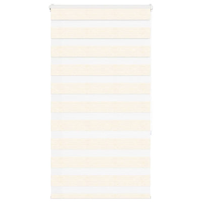 Vidaxl zebra blind 80x150 cm stofbreedte 75,9 cm polyester marmerbeige