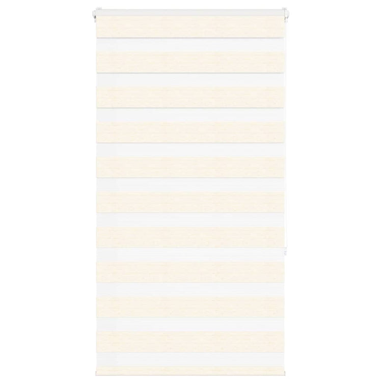 Vidaxl zebra blind 80x150 cm stofbreedte 75,9 cm polyester marmerbeige