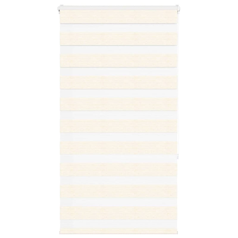 Vidaxl zebra blind 80x150 cm stofbreedte 75,9 cm polyester marmerbeige