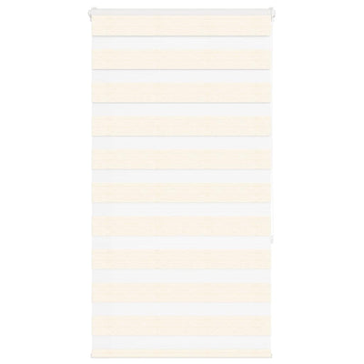 Vidaxl zebra rolgordijn 85x150 cm stofbreedte 80,9 cm marmerbeige